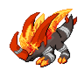 Mega Pyrocerus, the Trihorn Pokémon!