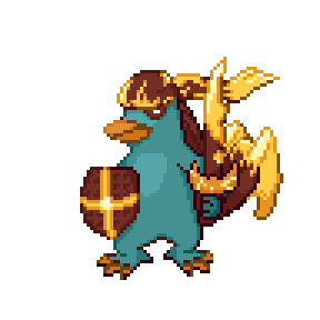 (Shiny) Platipyre, the Syrup Blaze Pokémon!